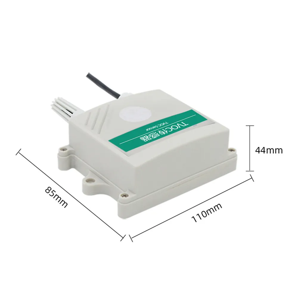 Imagem -02 - Sensor Taidacent de Qualidade de ar Detector de Compostos Orgânicos Voláteis Medidor de Vocos 420ma 05v 10v Modbus para Parede