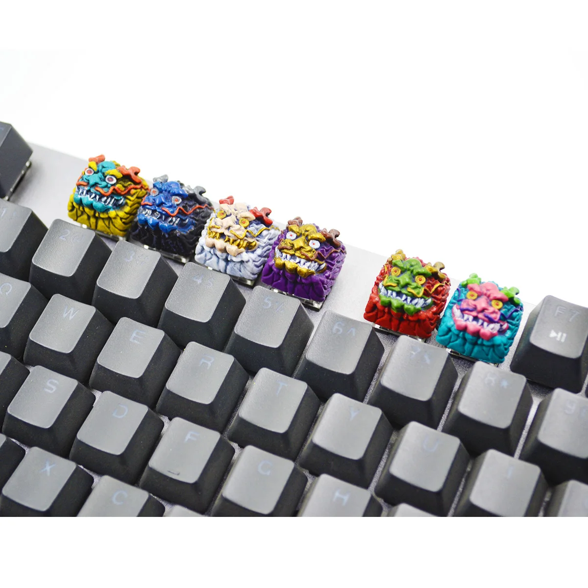 

1 pc resin Chinese style dragon key cap customized resin mechanical keyboard key cap for cherry MX switch