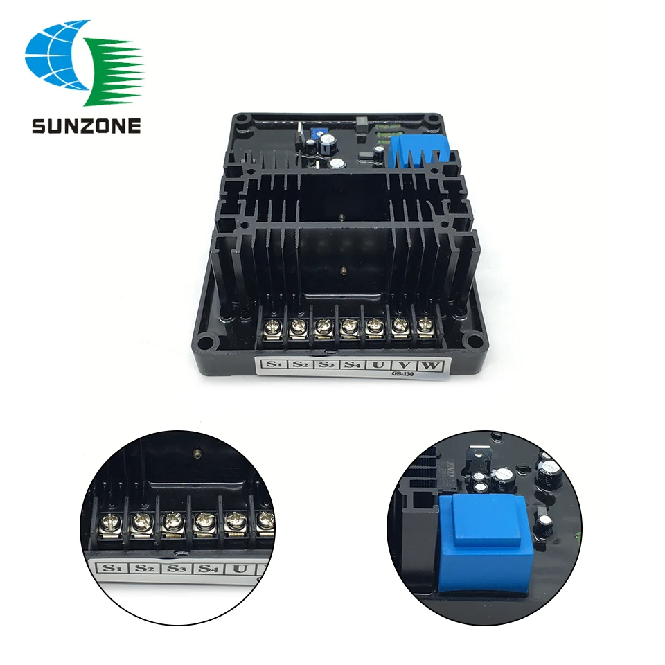 GB130 GB130B Brush AVR Automatic Voltage Regulator Compound Excitation Generator Control Board Stabilizer
