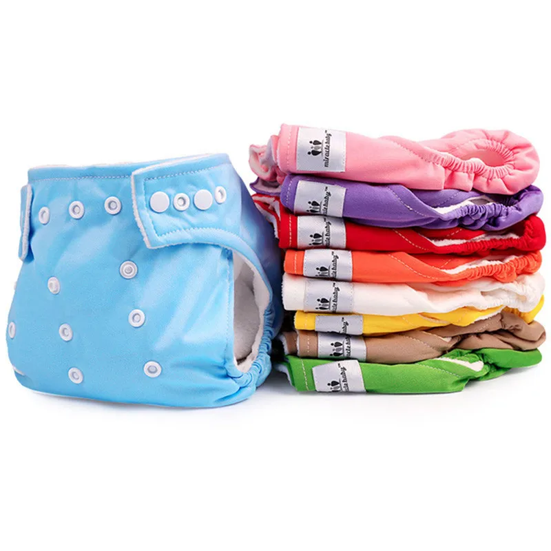 Adjustable Baby Waterproof Diaper Baby Underwear Breathable Newborn Bread Pants Diaper Washable Cloth Diapers Reusable Nappies