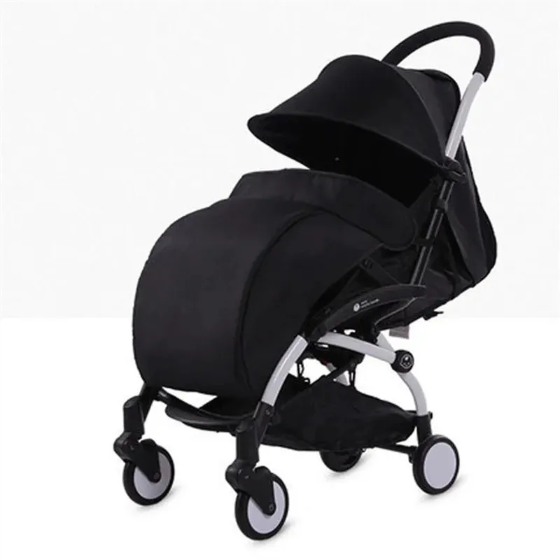 À prova dwaterproof água carrinho de bebê capa chuva à prova de vento inverno outono crianças transporte pé capa quente recém-nascido pushchair pé capa universal