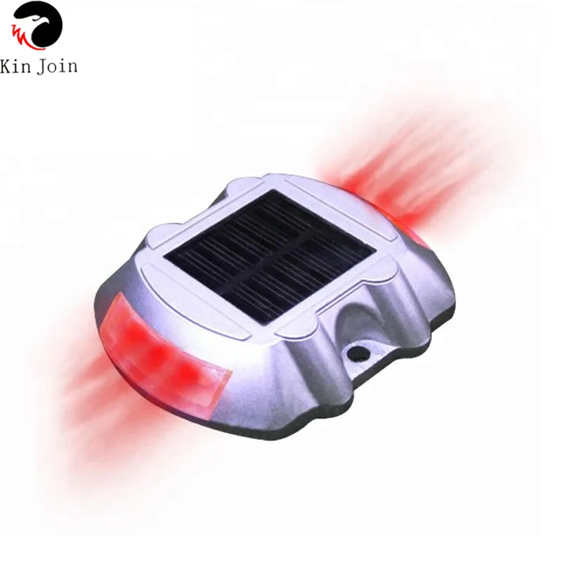 Horseshoe shape solar led cat eye reflective road stud