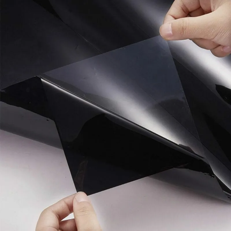 Black Car Window Foils Tint Tinting Film Roll Car Auto Home Window Glass Summer Solar UV Protector Sticker Films 300cmx50cm