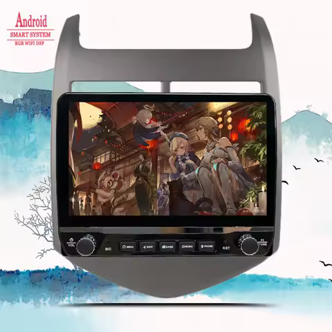 Car Radio Android 14 For Chevrolet Aveo Sonic T300 2011 2012 2013 2014 2015 Auto GPS Navi Multimedia DVD Player Tape Recorder