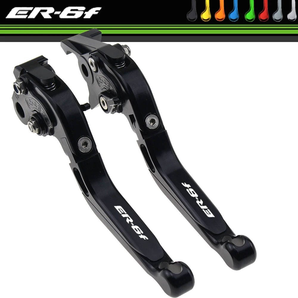 CNC Extendable Foldable Motorcycle Brake Clutch Levers for Kawasaki ER-6F ER6F 2009-2016 ER6 F 2015 2014 2013 2012 2011 2010