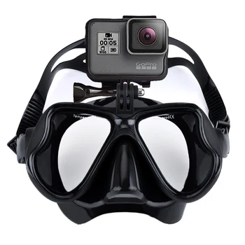 Professional Underwater Mask with Camera Mount 1
