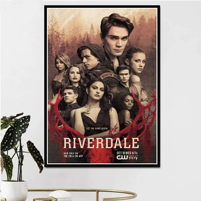 Movie Gift Riverdale Season 3 Tv Series Show Art Poster Prints Light Canvas Wall Painting Picture For Room Decor