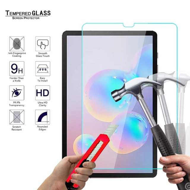 Dla Samsung Galaxy Tab S6 T860 T865 9H Szkło hartowane na ekran SM-T860 SM-T865 10-calowe szkło ochronne na tablet