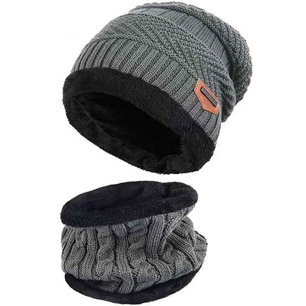 2023 neue Winter Warm Beanie Hut Schal Handschuhe Set Unisex Strick Retro Beanie Hut Neck Handschuh Männer Frauen Soft-Touch bildschirm Handschuhe