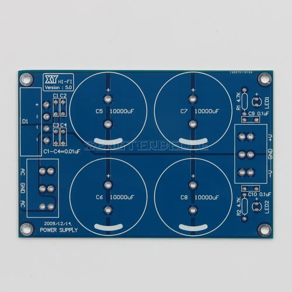 35A HiFi Dual Power Supply Rectifier กรองชุดสำหรับ Home Audio Amplifier