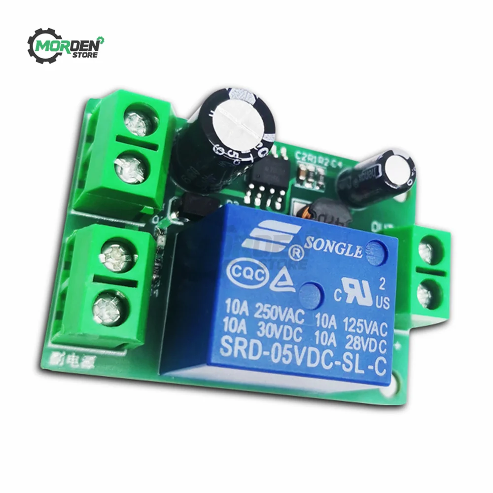 Dual 7-30V  Automatic Switcher Automatic Conversion Module Relay Power Supply for Electrical Appliance Accessories