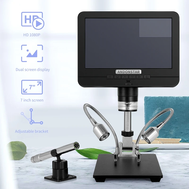 Andonstar Dual Lens Digital Microscope Endoscope 7\