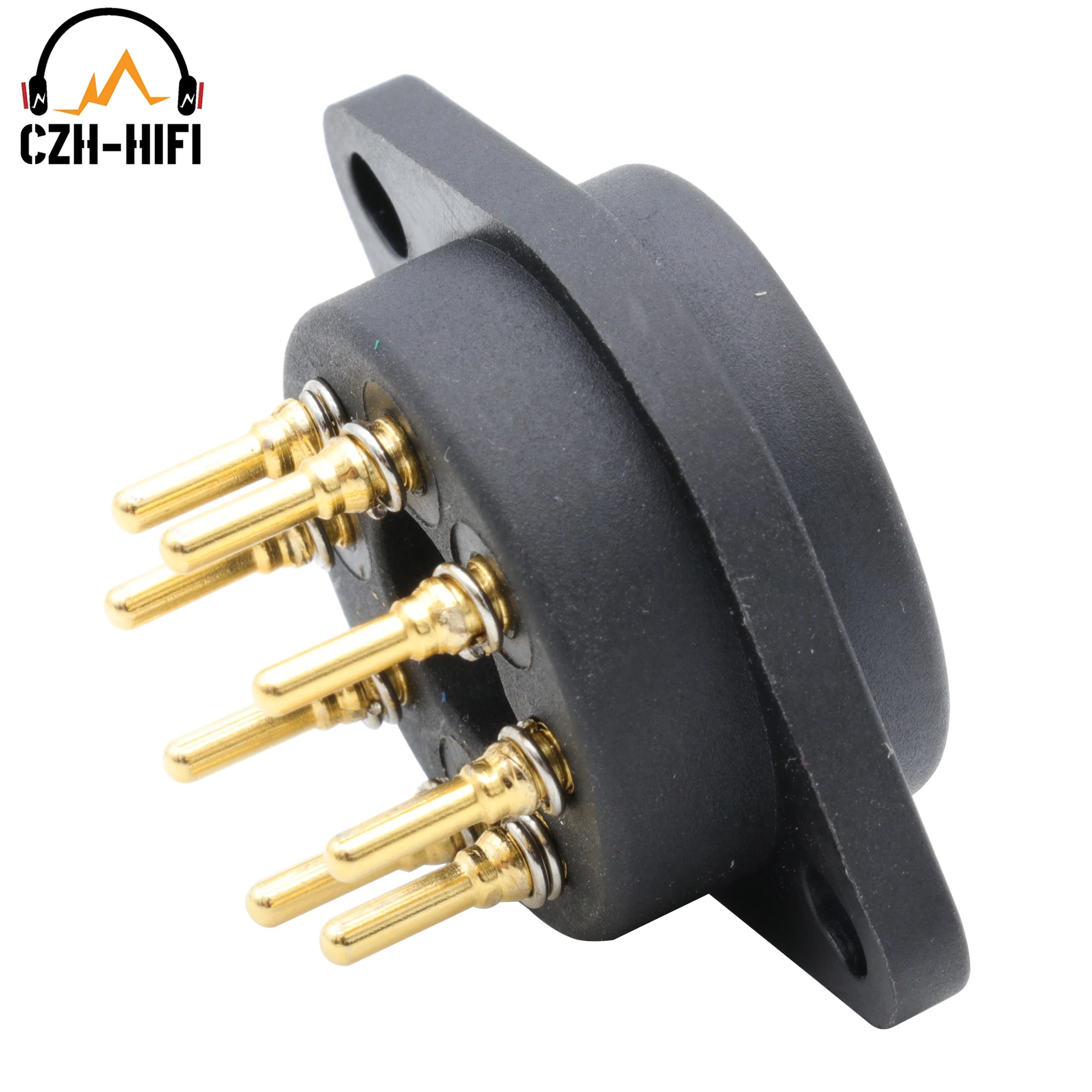1pc 4Pin 8Pin 9Pin Polyimid Vakuum Rohr Buchse Power Lampe Jack für 300B EL34 274B 12AX7 ECC82 6DJ8 811 5U4 KT88 Audio HiFi – Detail 8