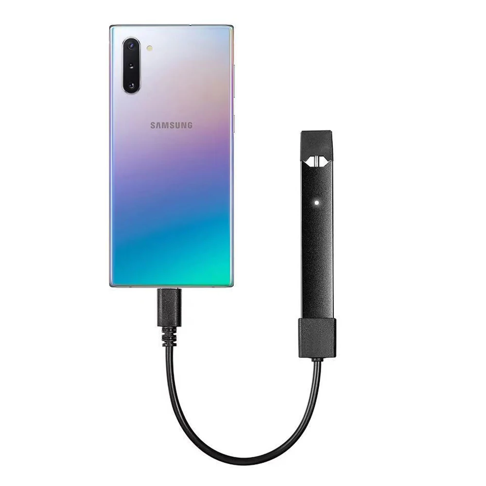 شاحن محمول جديد ل E-السجائر JUUL شحن سلك كابل يو اس بي المصغّر USB ونوع-C