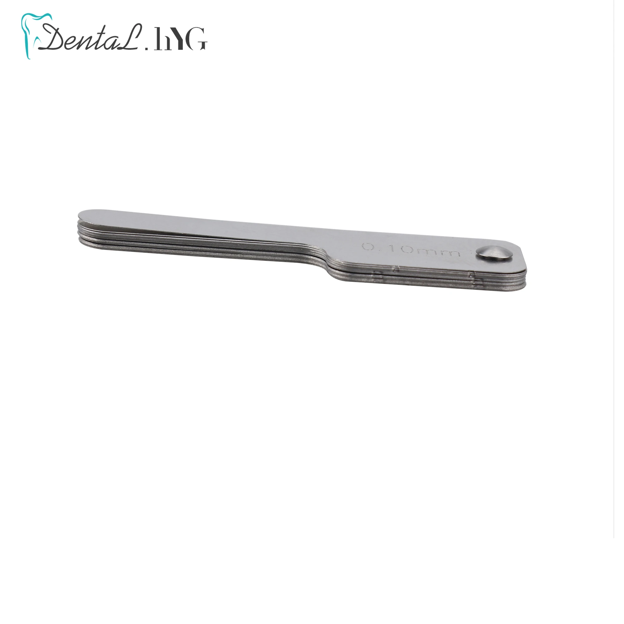 Dental Interproximal Reduction Gauge Ruler Tooth Gap Measure Reciprocating IPR System Stainless Steel Orthodontic Instrument