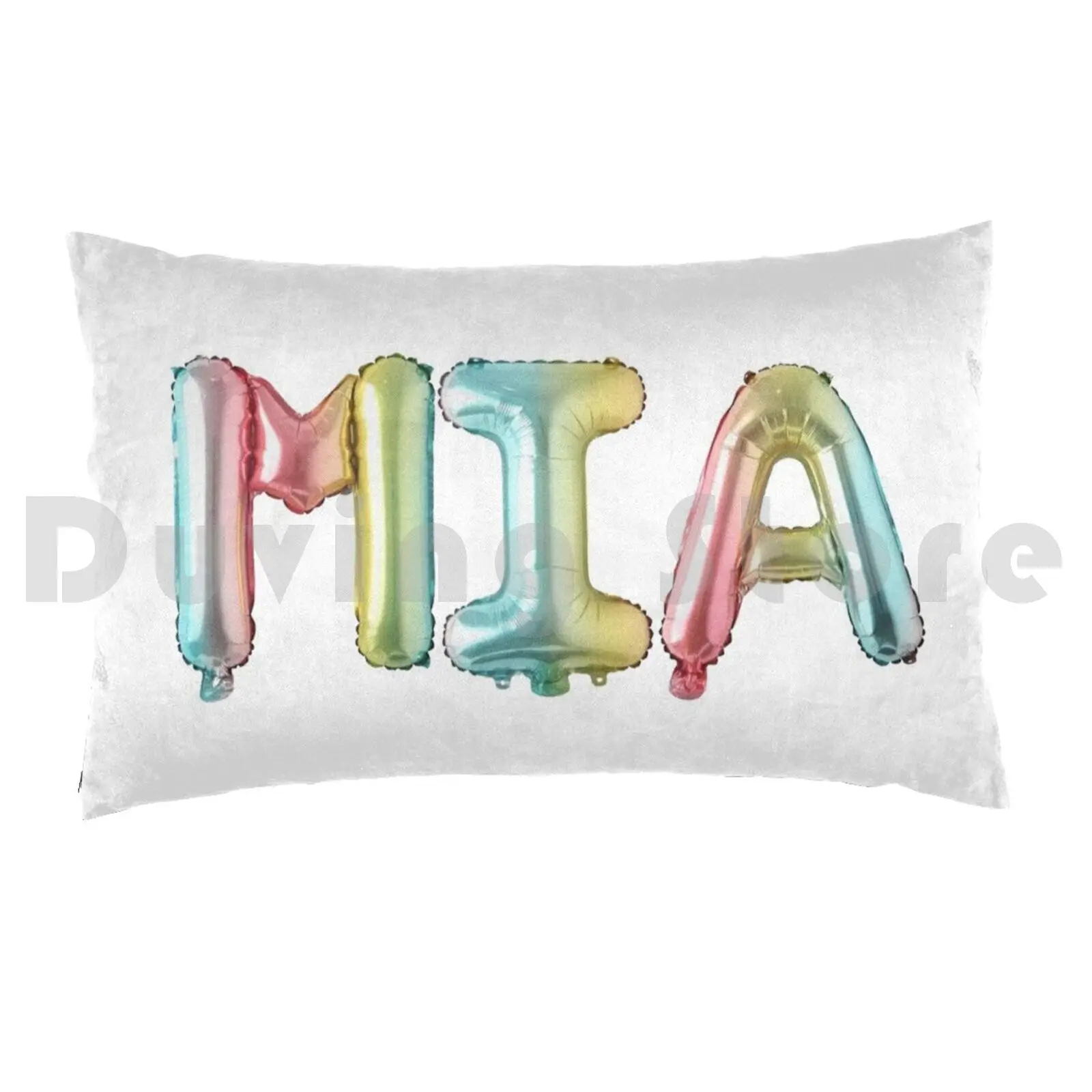 Mia Pillow case 2696 College Humor Trending Popular Vsco Balloons Essential Custom Custom Name