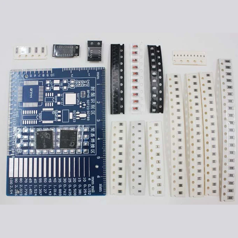 Spare Parts Advanced Full-Chip Soldering Practice Board Electronic Components DIY Production Kit