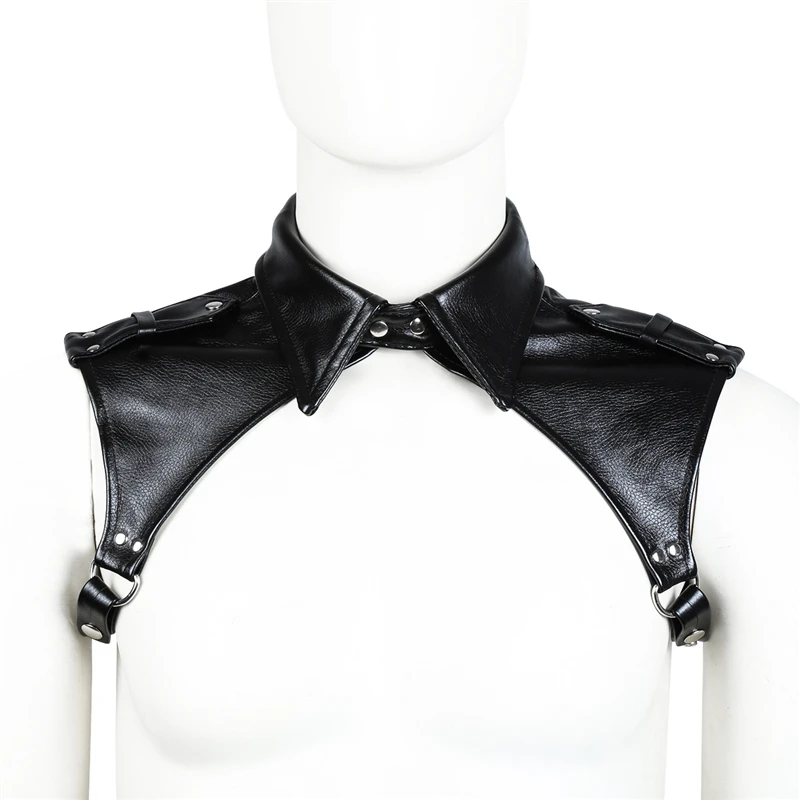 BDSM Gay Sexual Chest Leather Harness Strap Feisth Men Chest Bondage Crop Tops Rave Gay Body Harness Belts for Men