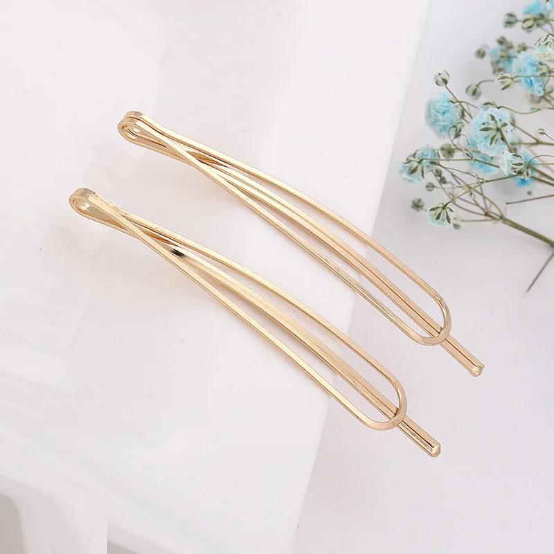 10PCS/Pack  KC Gold Color Hair Pins Clips Wedding Hair Jewelry for Women  Girl DIY Hair Clips Jewelry Making Findings Wholesale