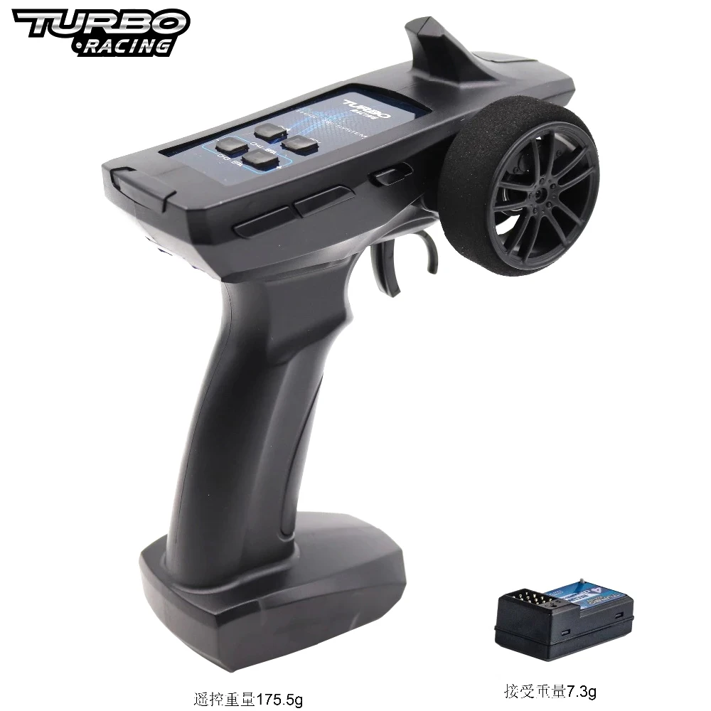 TURBO 91805G 91805G-VT 2.4GHZ 4CH Radio System Transmitter/Remote Controller With 4CH Receiver For RC Drone Car Truck Boat Toys