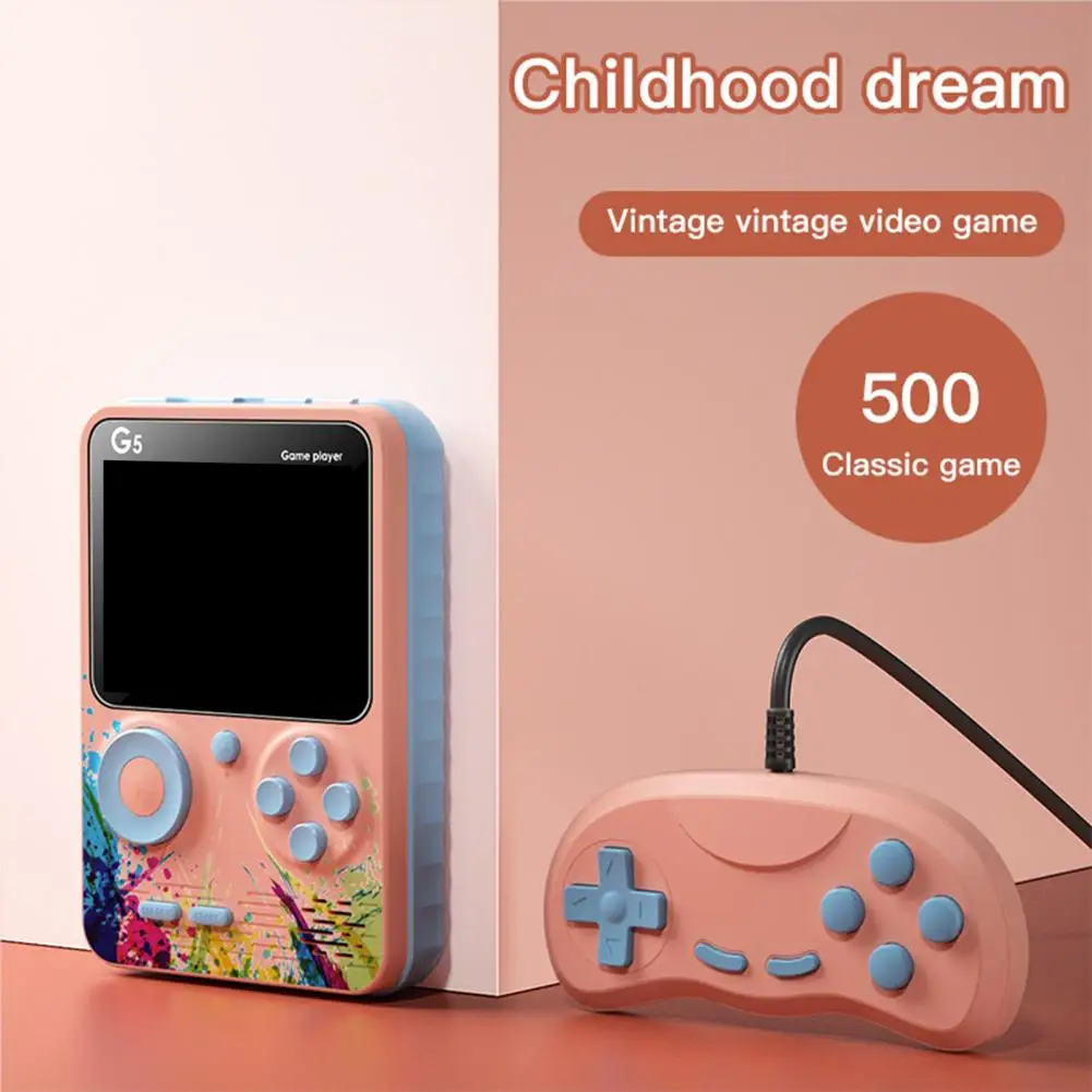 G5 Mini Game Console 3 0 Inch Screen Mini Handheld Support 2 Players Video Gaming Machine for Game Player