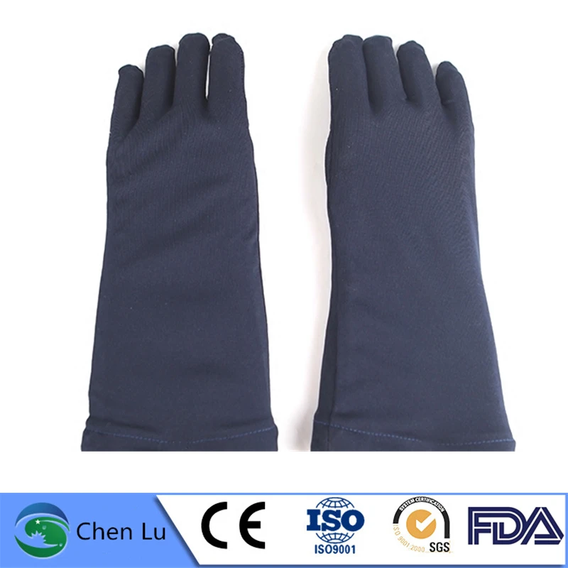 Genuine nuclear radiation protective a pair of gloves Flaw detector operation radiological protection 0.25mmpb lead gloves