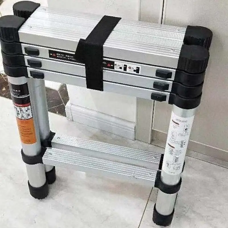 المنزل للطي وسمك سبائك الألومنيوم سلم متداخل الأجزاء الرنجة سلم متعددة الوظائف رفع الهندسة سلم