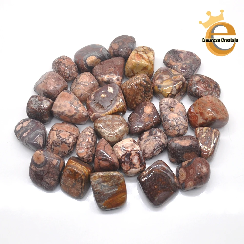 Natural Leopard Jasper Stone Mineral DIY Jewelry Ornaments Irregular Crystal Polished Healing Fish Tank Garden Home Decor Craft