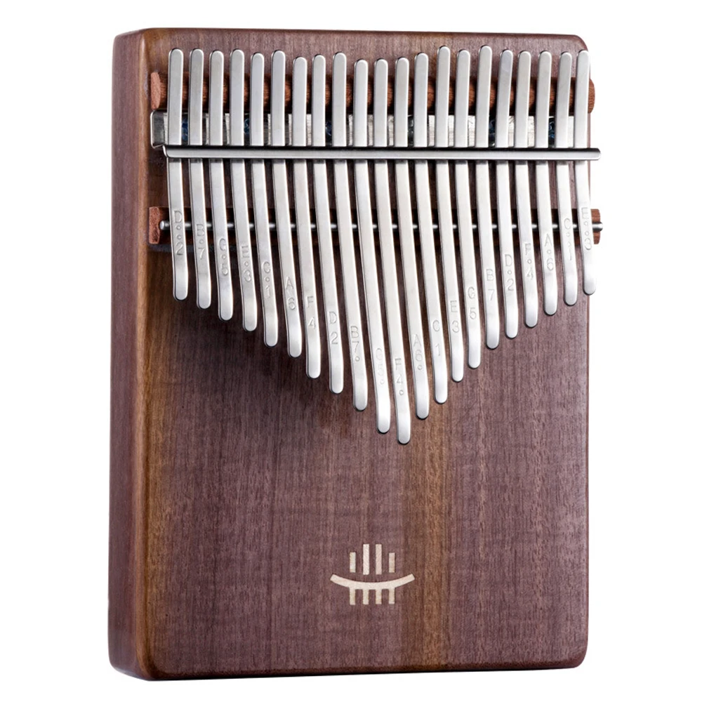 21/17 Key Kalimba Acacia Walnut Curly Figure Keyboard Thumb Piano Kalimba Musical Instruments With Accessories