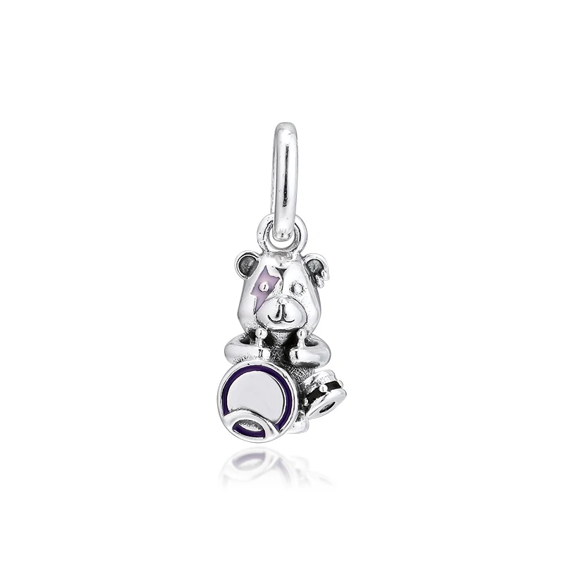 

Theodore Bear Punk Band Charm 925 Sterling Silver Jewelry Beads For Jewelry Making Woman DIY Fits Original Charms Bracelets