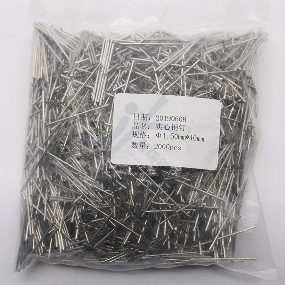 CHKJ 10PCS Auto Remote Key Pin Pin Removal Tool Nadel Pin Remover Nail Schlosser Werkzeuge 1,5 X40MM