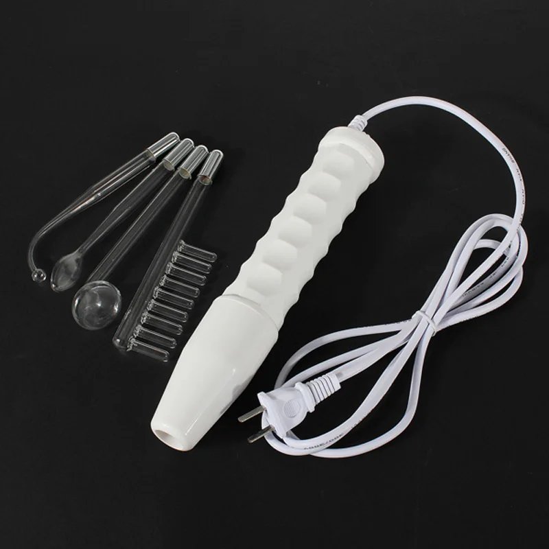 

4 in 1 High Frequency Galvanic Glass Tubes Skin Care Acne Spot Blemish Remover Galvanic Electrode Wand Red Ray Spa Beauty Device