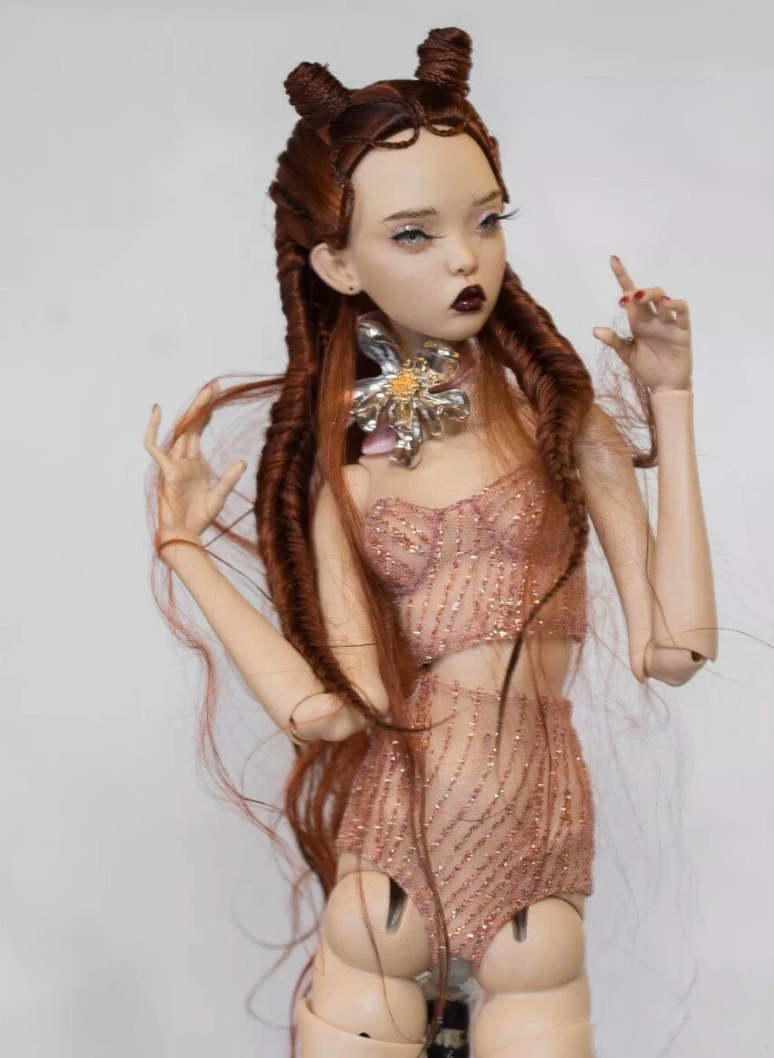 BJD doll 1/4 popovy A birthday present High Quality Articulated puppet Toys gift Dolly Model nude Collection