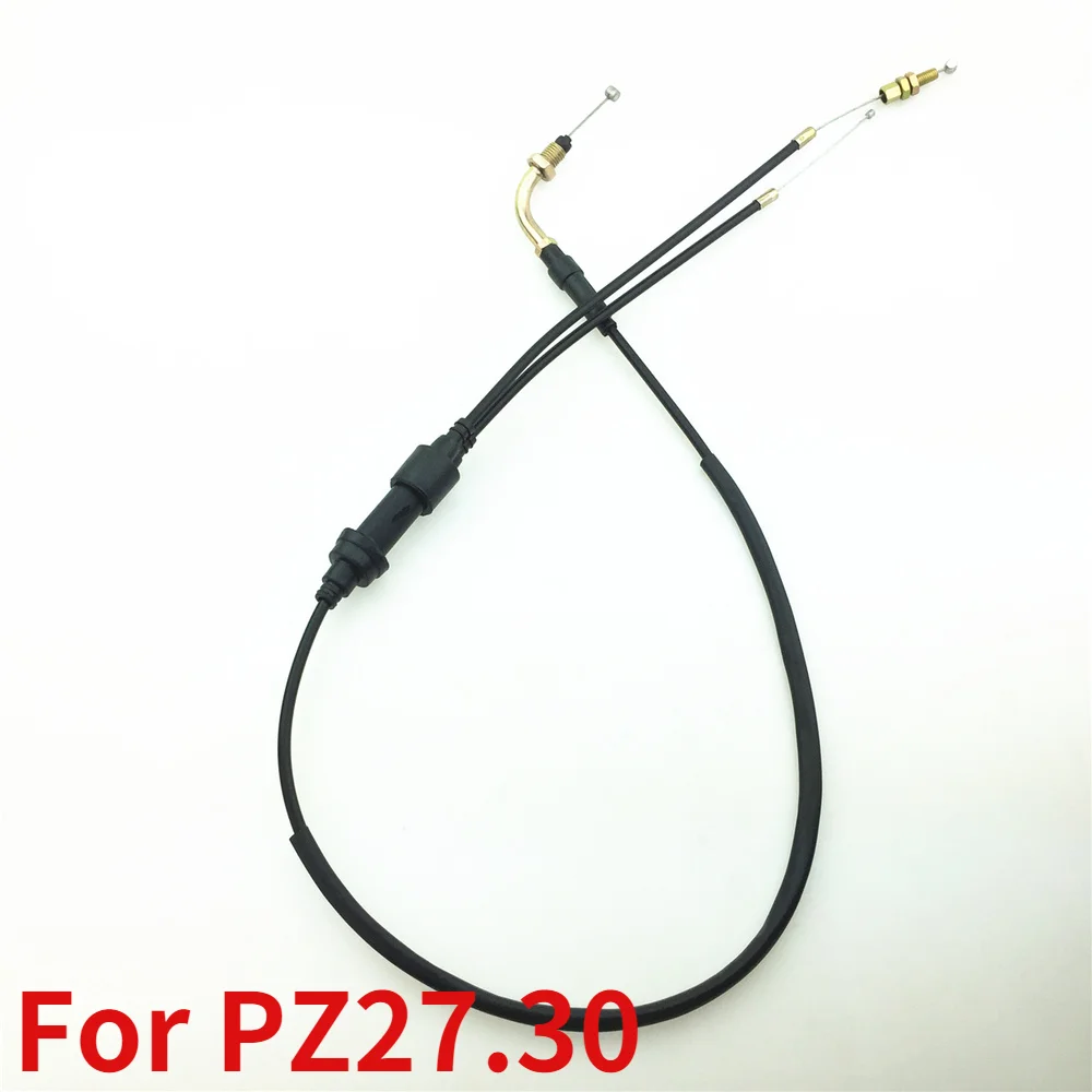 For Double-threaded Y Throttle Cable Double-throttle Cable Is Suitable for PZ27.30 WY125-A/C Carburetor with Acceleration Pump