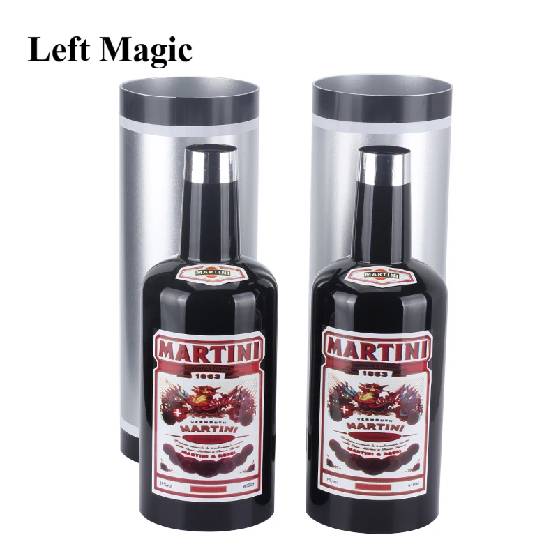 Multiplying Bottles 10 Bottles Black Magic Trick Stage Magic Props Close Up Mentalism Illusion Classic Toy