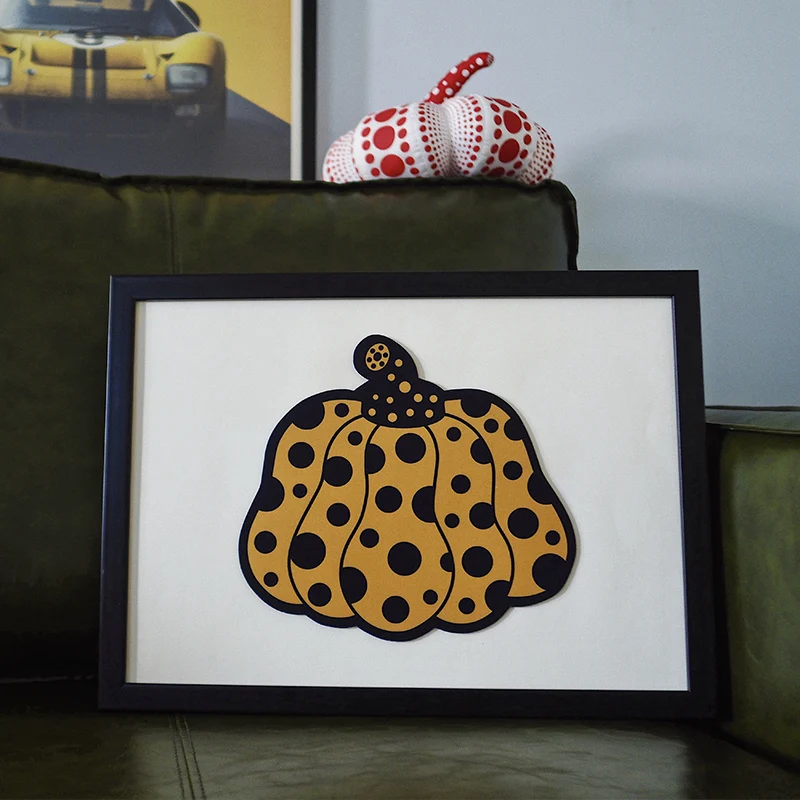 Yayoi Kusama-alfombrilla de ratón impermeable para decoración del hogar, almohadilla antideslizante para ratón, cojín de escritorio para ordenador portátil y PC