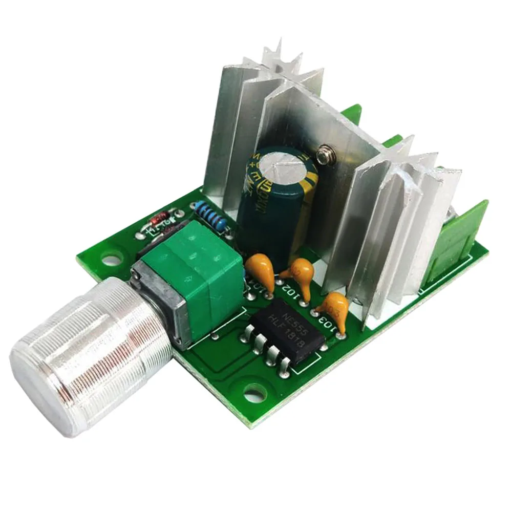 DC motor fan speed controller 6V-12V 6A high power  stepless speed regulation board speed switch