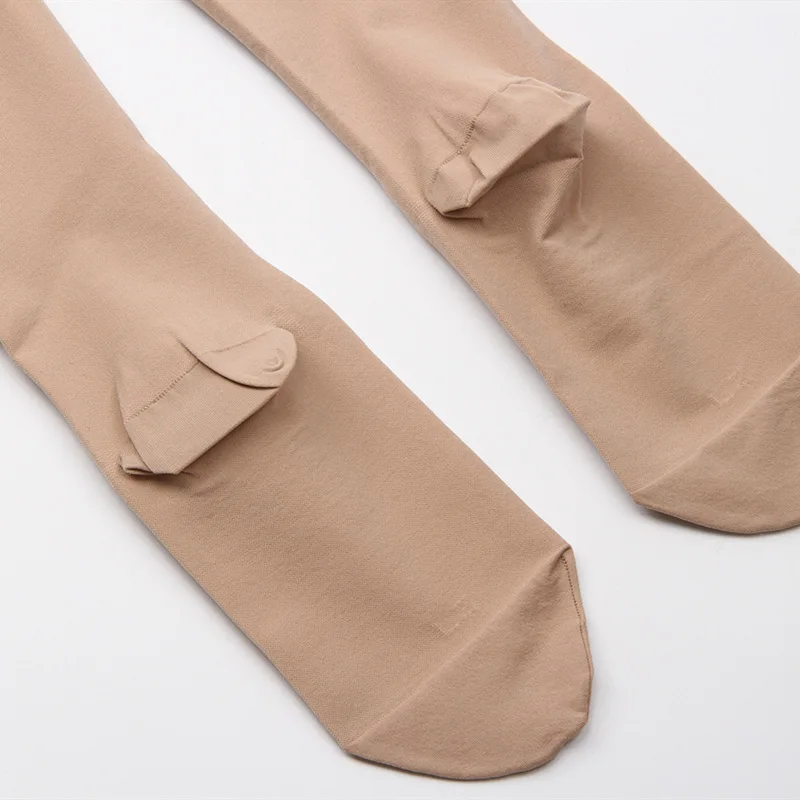 women Men Plus size Varicose veins 30 mm Hg Medical Pressure CLASS 2 Nylon Pantyhose Compression Stockings Tights