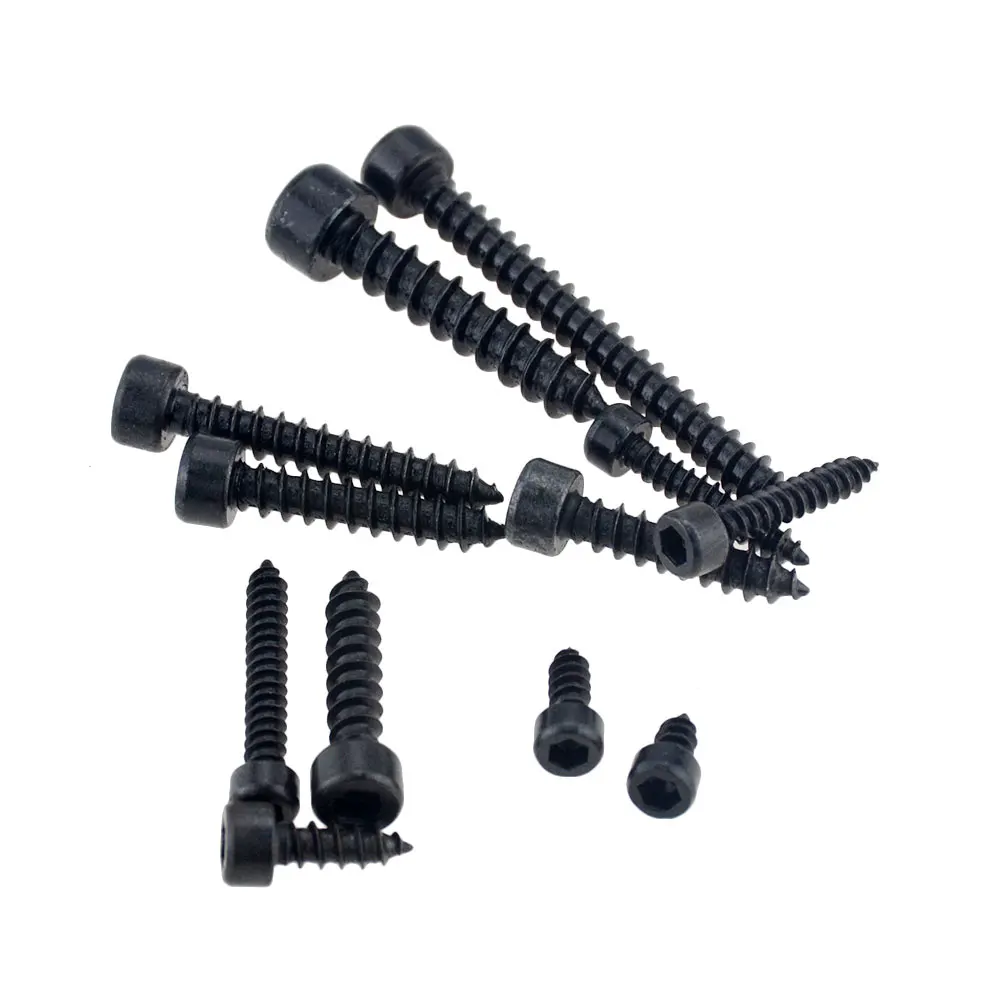 

M2 M2.6 M3 M3.5 M4 M5 M6 Carbon Steel 8.8 Grade Black Hexagon Socket Cap Head Self Tapping Screw Model Screws For Speaker