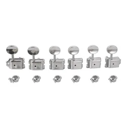 6R Vintage Style Electric Guitar String Tuning Pegs Tuners Machine Heads for Stratocaster Strat for Telecaster