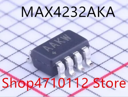 10PCS/LOT MAX4232AKA MAX4232 MARKING AAKW SOT23-8