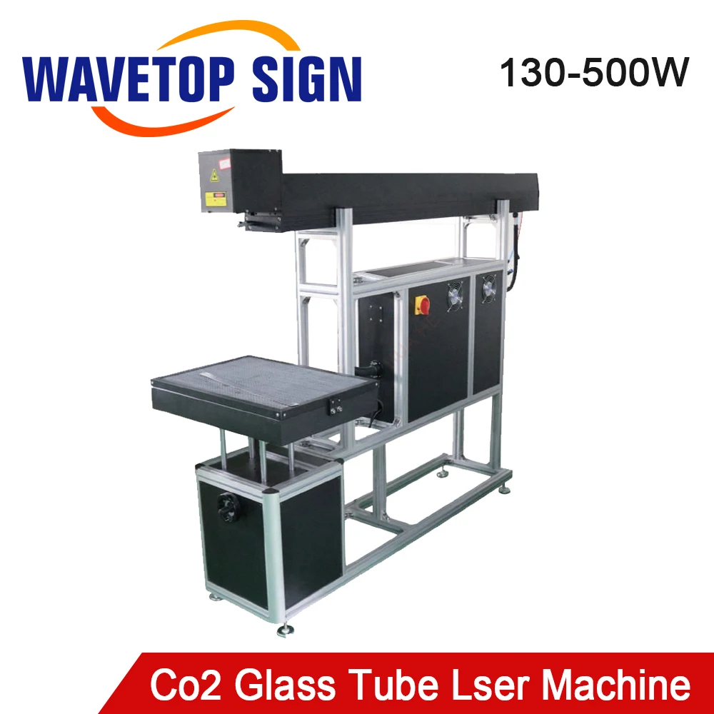 WaveTopSign 130-500w Co2 Glass Tube Lser Machine