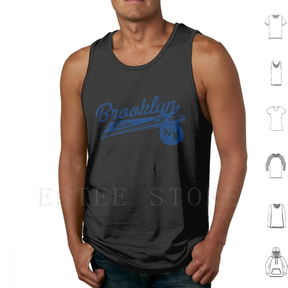 Brooklyn Bums Vintage New York City Baseball Gift Idea Tank Tops Vest Sleeveless Brooklyn Baseball Dem Bums Brooklyn New-image