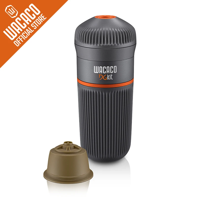 Wacaco DG Kit, accesorio para máquina de Espresso portátil Nanopresso, Compatible con cápsulas de café DG