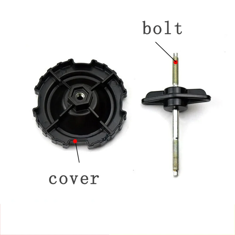 

Spare Tire Screw Bolt Fixing Screw Cover Spare Tyre Plastic Bracket Base for Ford Escort 2015-17