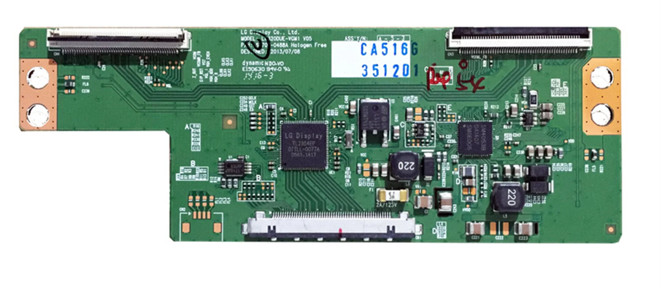 6870C-0488A Original 100% Test Logic Tcon Board For LG LC320DUE-VGM1 V05 6870C-0488A