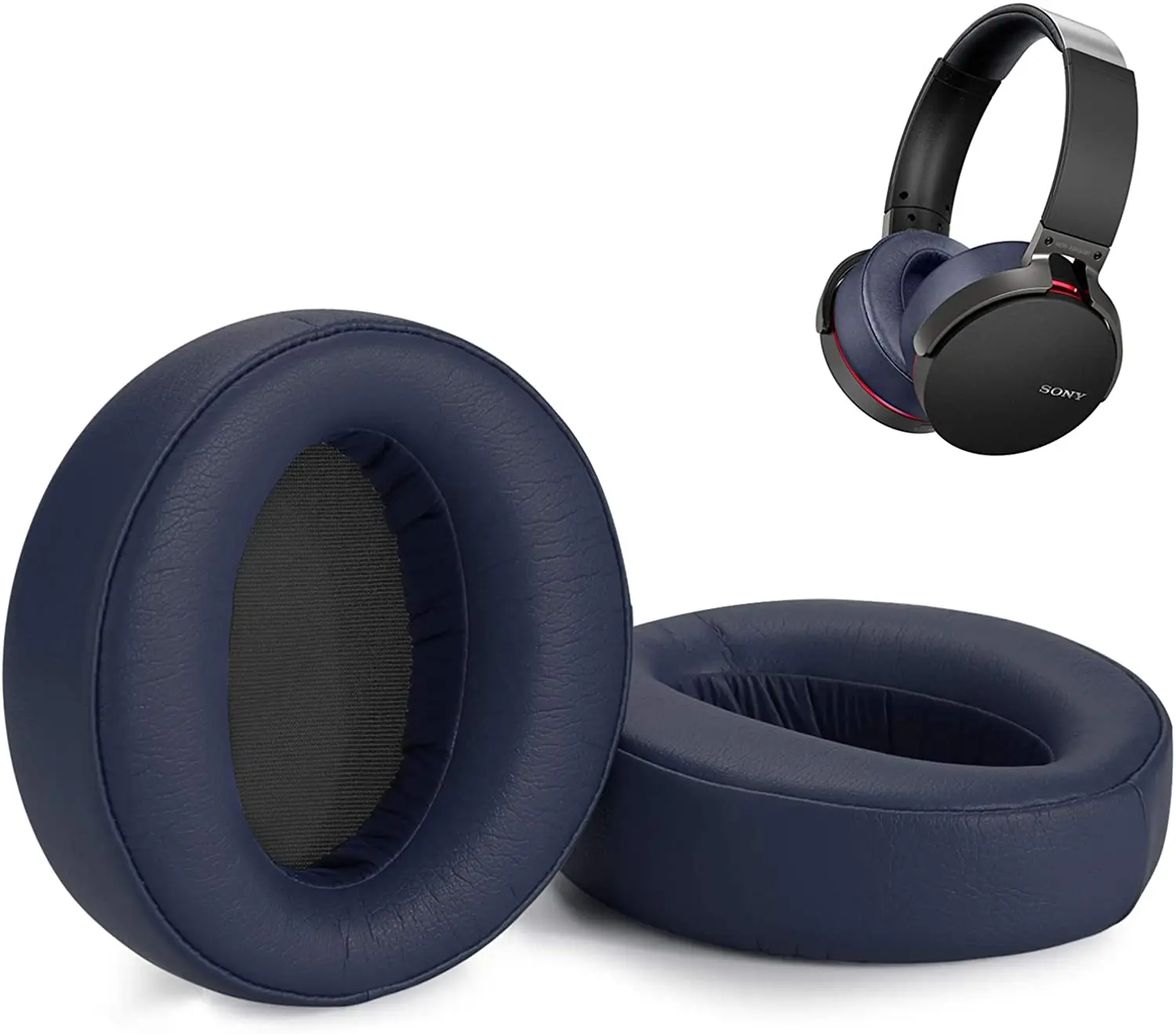 House Ear Pads for Sony MDR-XB950BT, MDR-XB950B1 and MDR-XB950-N1 Headphones