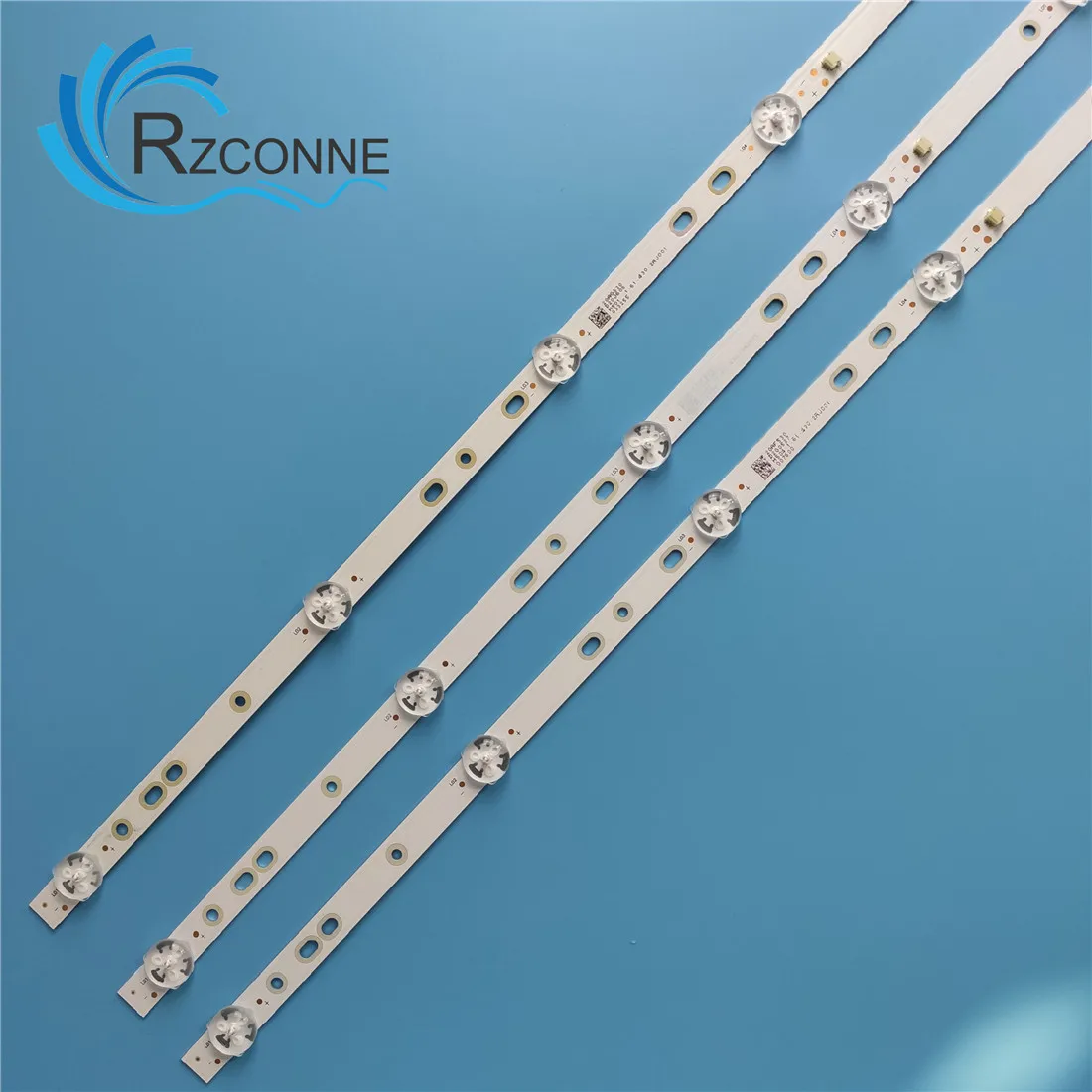 Faixa interna de led 8 lâmpadas para 3v