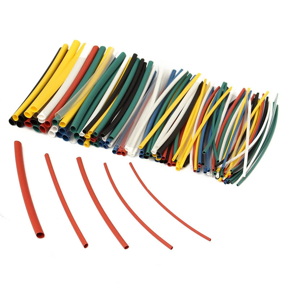 1/2/5/10/20/50/100M Heat Shrink Diameter 1mm 2:1 Electrical Sleeving Cable Wire Heatshrink Tube All Colour