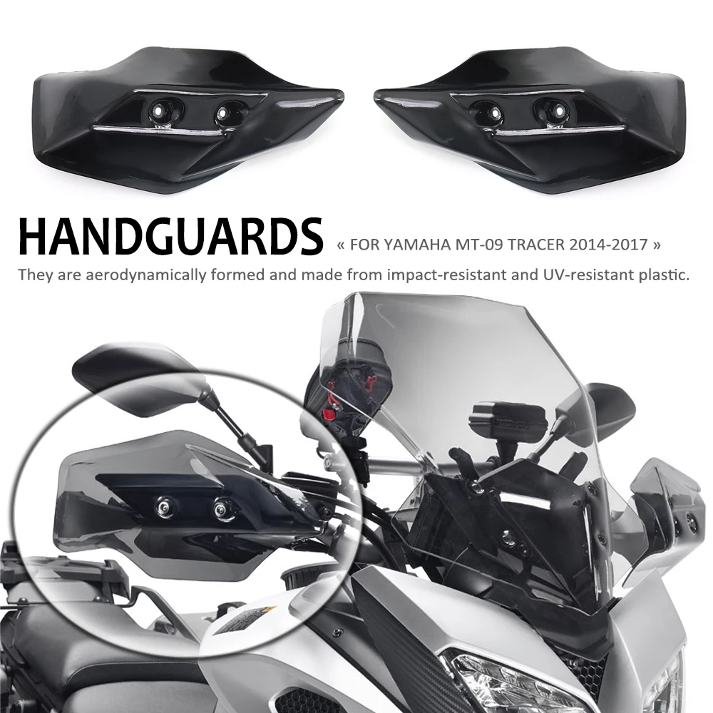 

MT-09 Tracer Motorcycle Hand Guard Deflector Extended Handguards Protectors Windscreen For YAMAHA MT09 Tracer 900 2014-2017 2015